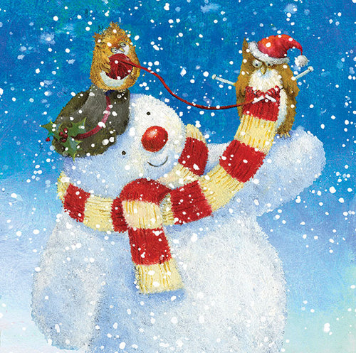 Snowman & Friends Card - NT6