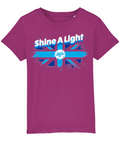 Large Union Jack Shine A Light T-Shirt - Children's