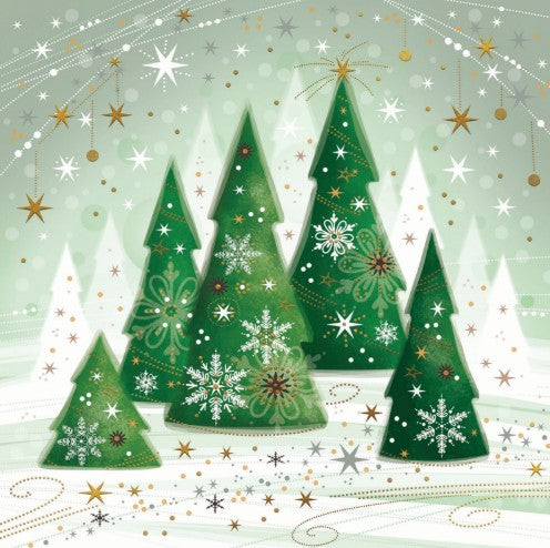 Sparkling Christmas Trees - NT8