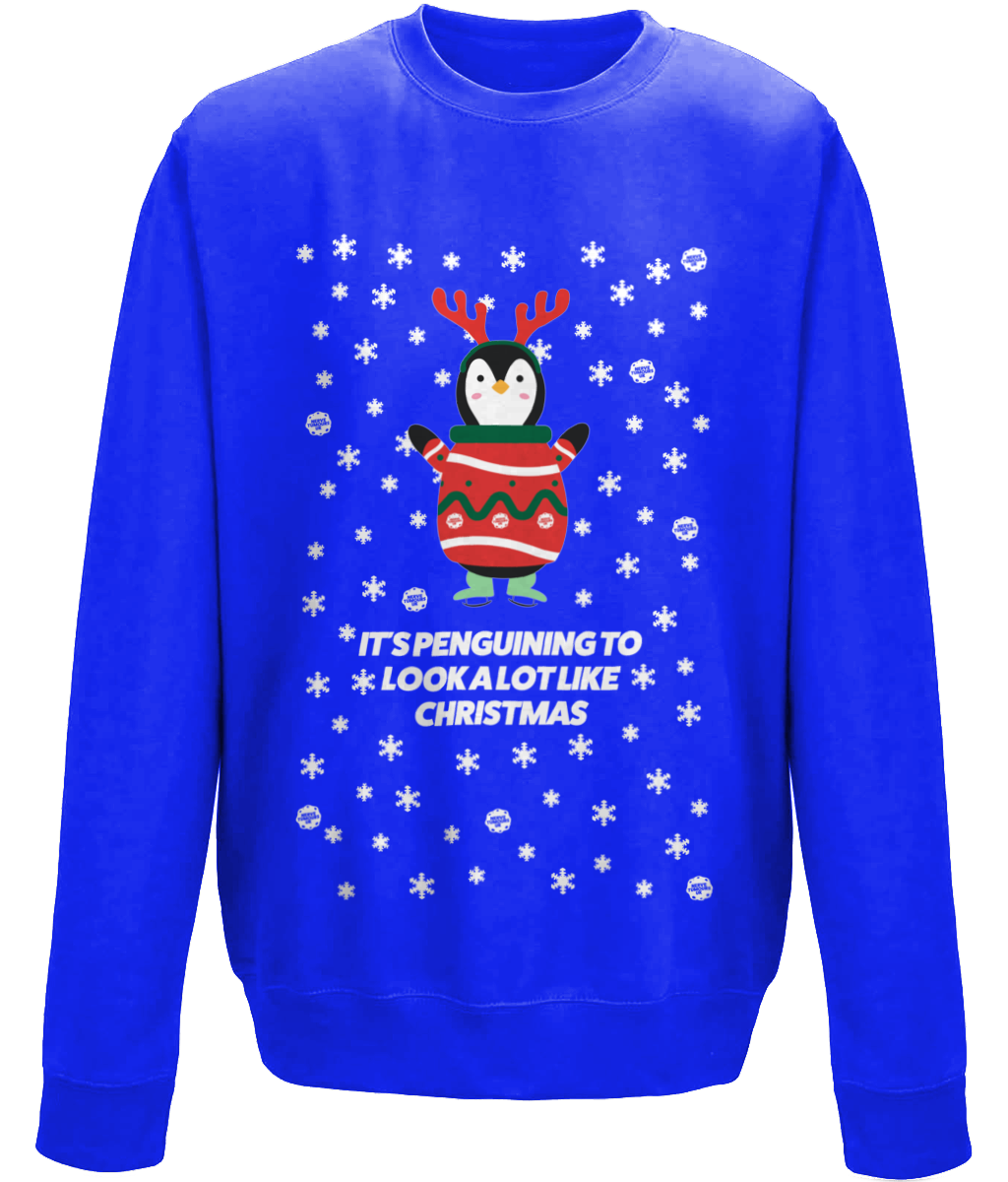 It s Penguining to look a lot like Christmas Xmas Jumper Kids