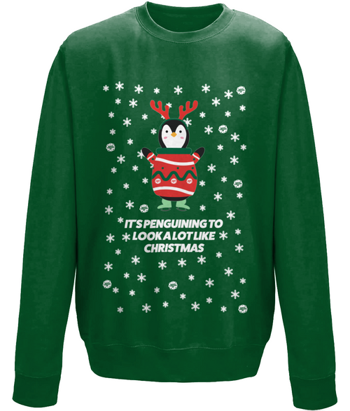 NTUK Traditional Christmas Jumper Adults Unisex Nerve Tumours UK