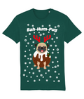 Bah-Hum-Pug Adults t-shirt