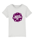 Children's T-shirt (Purple Logo, Front)