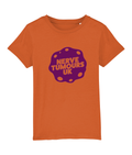 Children's T-shirt (Purple Logo, Front)