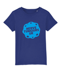 Children's T-shirt (Blue Logo, Front & Back)